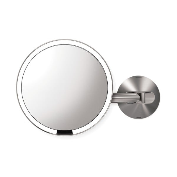Sieninis kosmetinis veidrodis su apšvietimu simplehuman Gulio