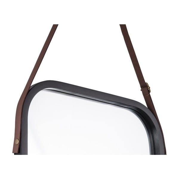 Sieninis veidrodis juodu rėmu PT LIVING Idylic, ilgis 40,5 cm-image-1