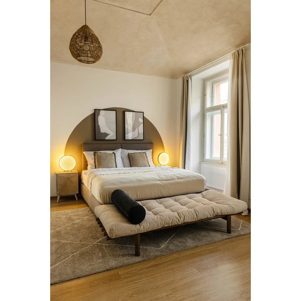 Smėlio ir kreminės spalvos kilimas Elle Decoration Glow Massy, 200 x 290 cm-image-1