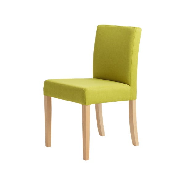 Žalia kėdė su natūraliomis kojomis Custom Form Wilton