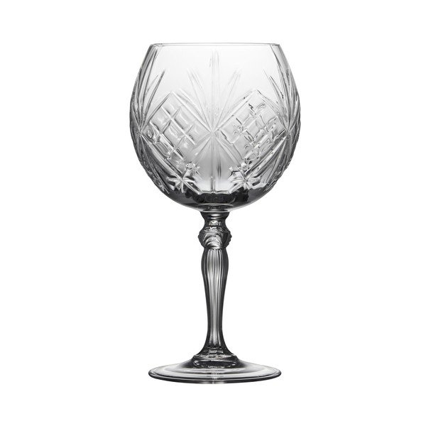Iš krištolinio stiklo
 stiklinės 4 vnt. džinui 650 ml Melodia – Lyngby Glas