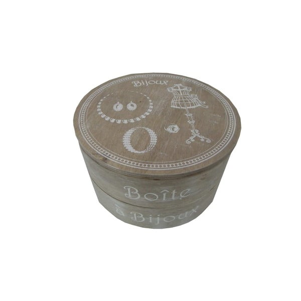 Apvali papuošalų dėžutė Antic Line Bijoux-image-1