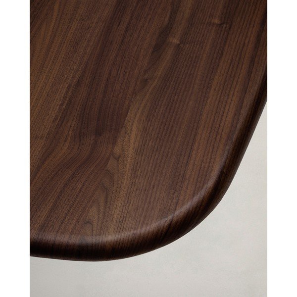 Valgomojo stalas iš riešutmedžio 121x121 cm Melvar – Kave Home-image-4