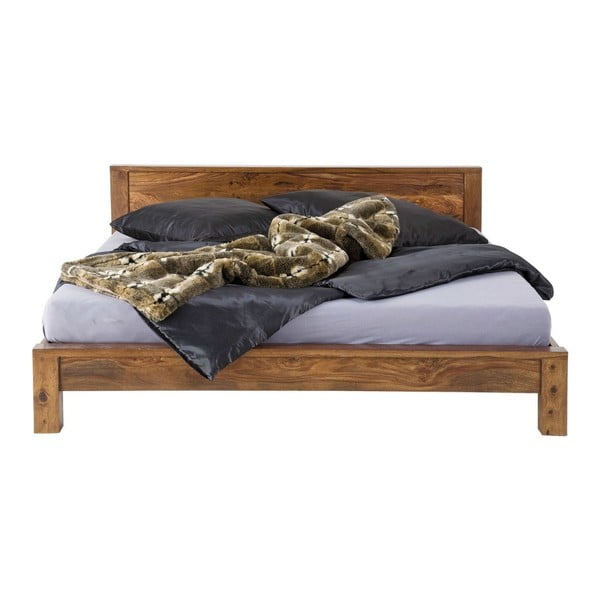Egzotinės medienos lova Kare Design Authentico Bett, 180 x 200 cm