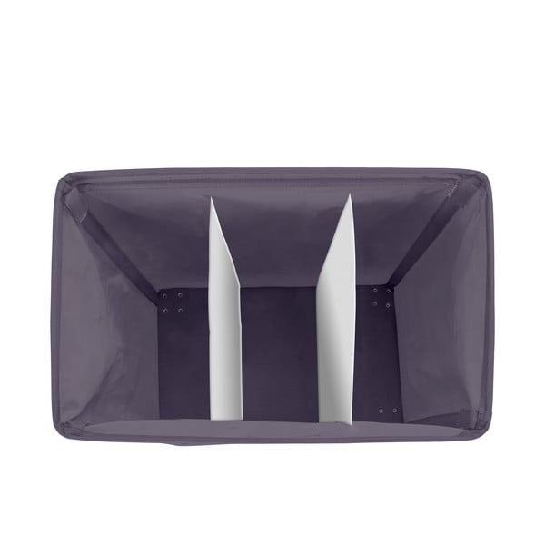 Pilkas trigubas skalbinių krepšys Wenko Trivo, 117,6 l-image-4