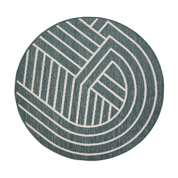 Vaikiškas kilimas smaragdinės spalvos ø 130 cm Elodia Vert – Nattiot