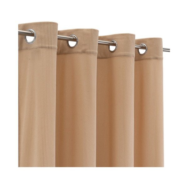 Šviesiai rudos spalvos iš kordinio velveto užuolaida 140x260 cm Merely – Casa Selección-image-2