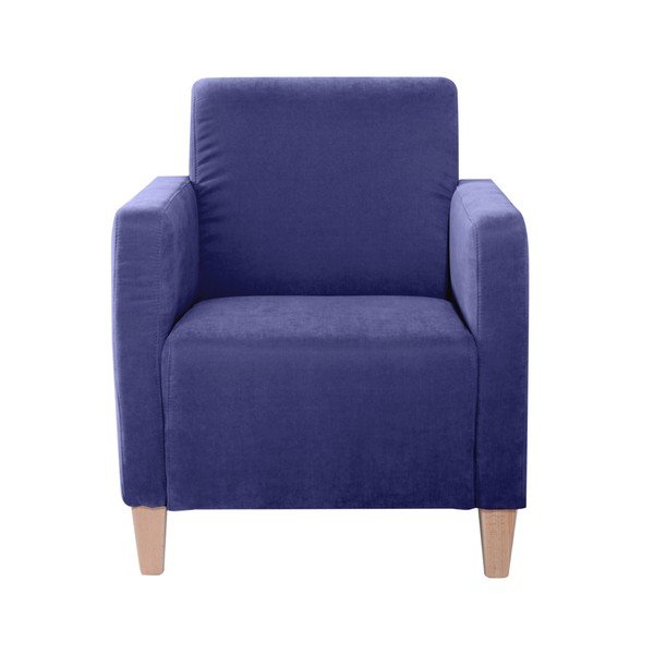 Mėlynas fotelis Max Winzer Milla Velor-image-1