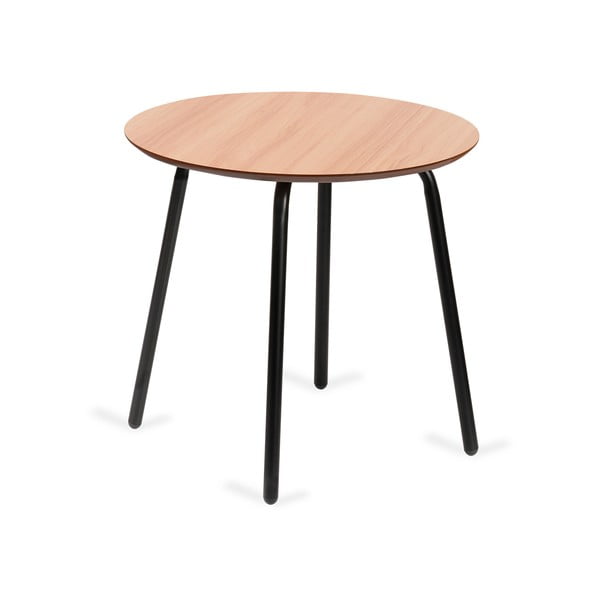 Apvalios formos kavos staliukai natūralios spalvos 2 vnt. ø 55 cm Luke – Bonami Essentials-image-1