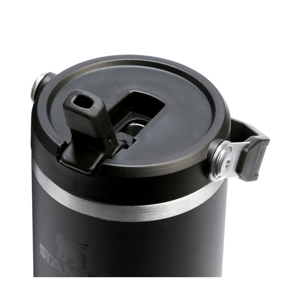 Juodos spalvos iš nerūdijančio plieno termosas 890 ml IceFlow™ Flip Straw 2.0 Tumbler Black – Stanley-image-2