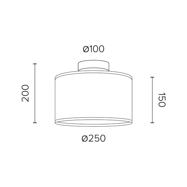 Lubinis šviestuvas iš ąžuolo Sotto Luce TSURI S, ø 25 cm-image-2