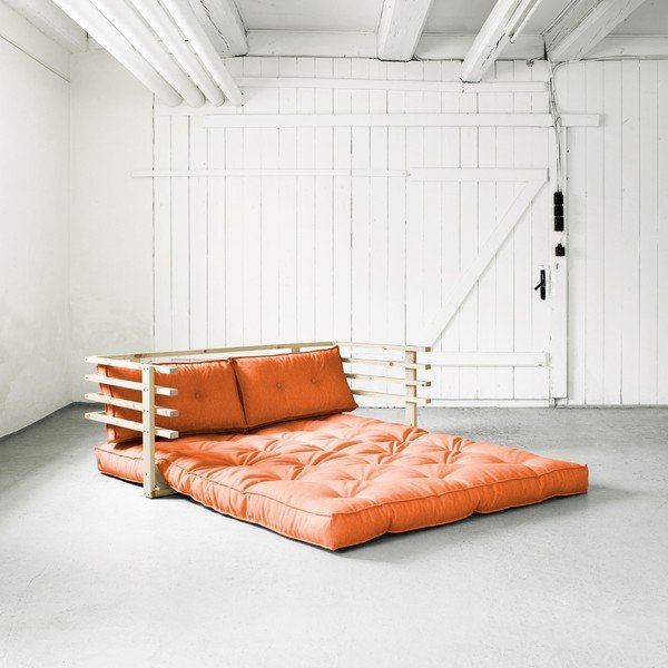 Sofa lova "Karup Funk Natural/Orange-image-1