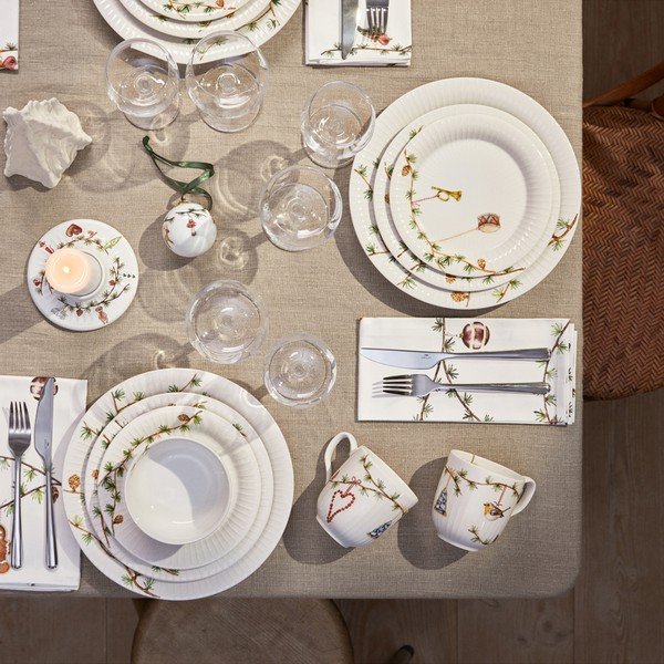 Iš tekstilės servetėlės 4 vnt. Hammershøi – Kähler Design-image-1