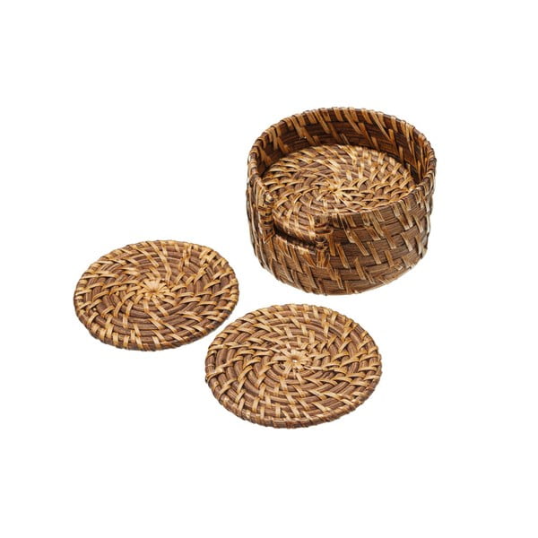 6 "Kitchen Craft Master Class" bambukinių padėkliukų rinkinys, 10 cm-image-1