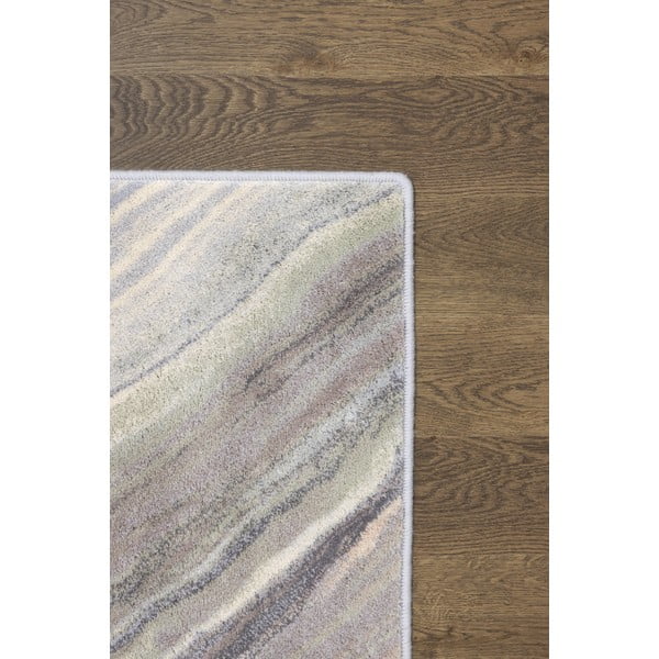 Kilimas iš vilnos pilkos spalvos 133x180 cm Agate – Agnella-image-3