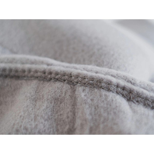 Šviesiai pilka vilnonė antklodė 200x150 cm - JAHU collections-image-1