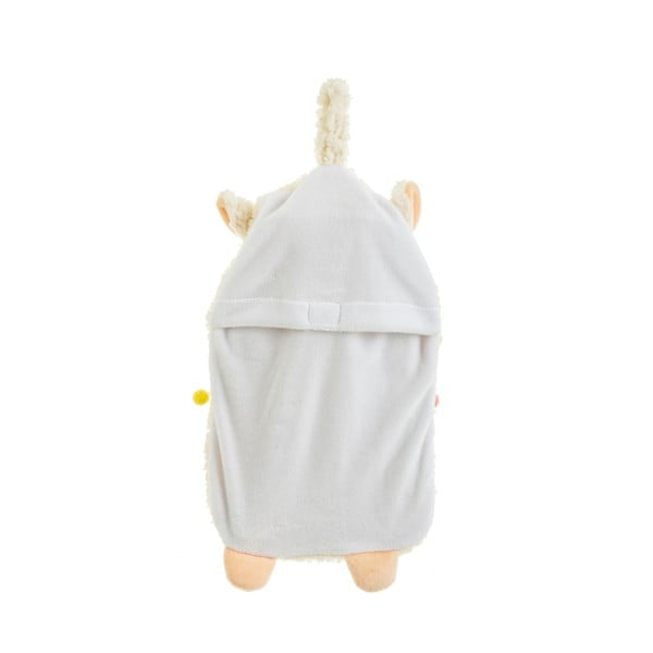 Kreminės spalvos iš mikropliušo termoforas 700 ml Lima – Sass & Belle-image-1