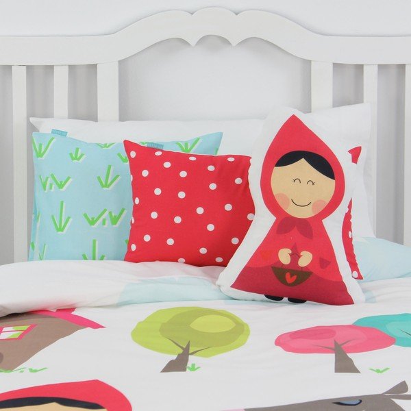 Vaikiška medvilninė patalynė su piešiniais, 140 x 200 cm-image-3