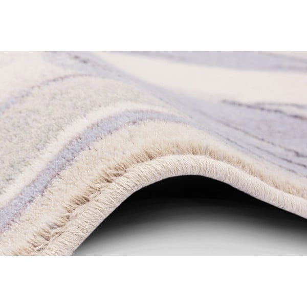 Kilimas iš vilnos kreminės spalvos 160x240 cm Lilia – Agnella-image-2