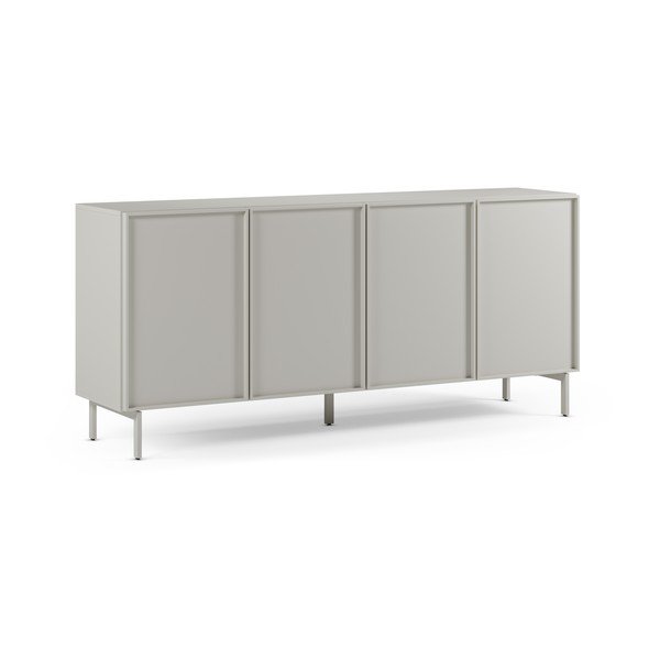 Kreminės spalvos spintelė 180x80x42 cm Brise – Marckeric-image-2