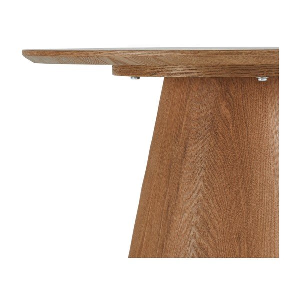 Kavos staliukas natūralios spalvos iš ąžuolo ø 60 cm Tango – Furnhouse-image-2