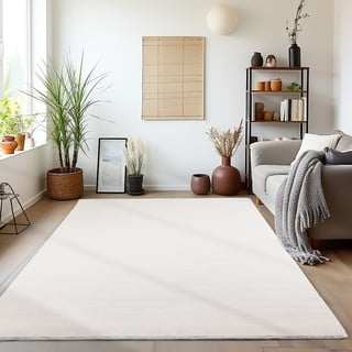 Skalbiamas kilimas kreminės spalvos 80x250 cm Sky – Ayyildiz Carpets