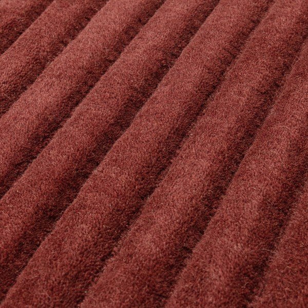 Rankų darbo bordo spalvos iš vilnos kilimas 120x170 cm – Asiatic Carpets-image-3