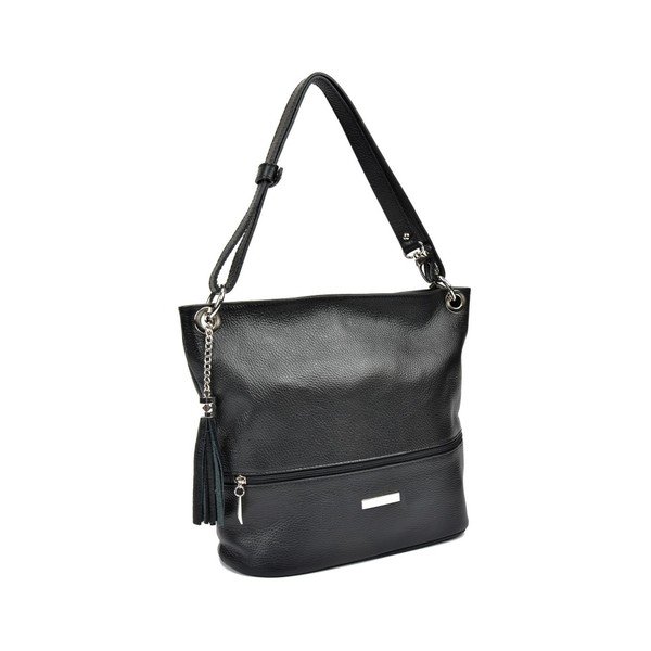 Juoda odinė rankinė Anna Luchini Hunna-image-2