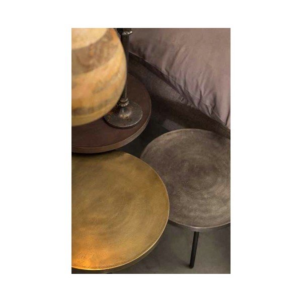 3 metalinių stalų rinkinys Dutchbone Alim-image-1