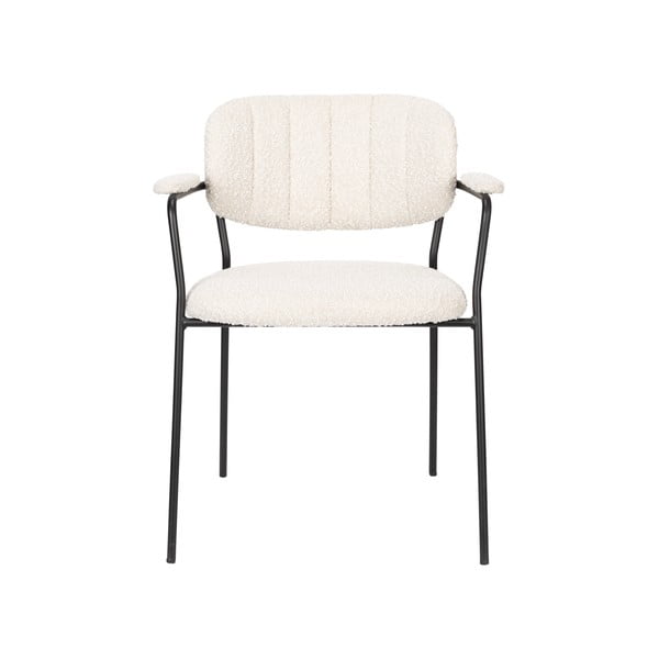 Valgomojo kėdės baltos spalvos 2 vnt. Jolien – White Label-image-2