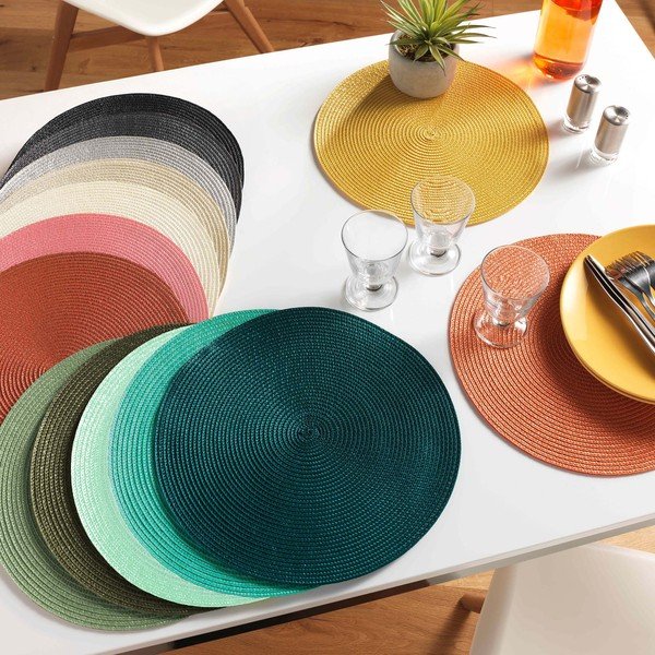 Iš plastiko padėkliukas ø 35 cm Zebulon – douceur d'intérieur-image-1