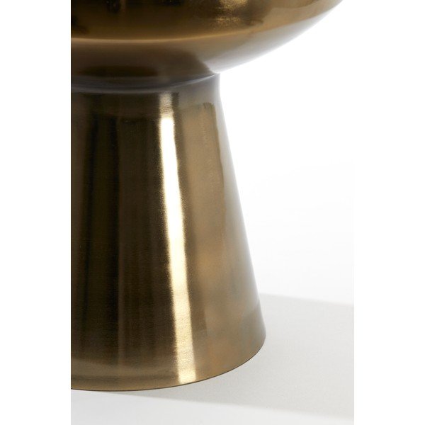Iš metalo apvalios formos šoninis stalas ø 38 cm Dakwa – Light & Living-image-2