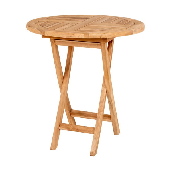 Sodo valgomojo stalas iš tikmedžio Bonami Essentials Oviedo, skersmuo 70 cm-image-2