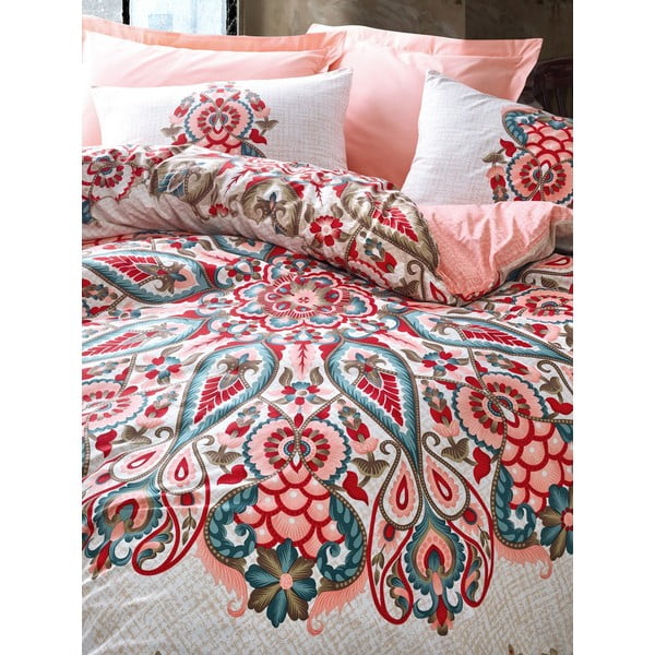 Medvilninė patalynė su paklode Medvilninė dėžė Harsa, 200 x 220 cm-image-1