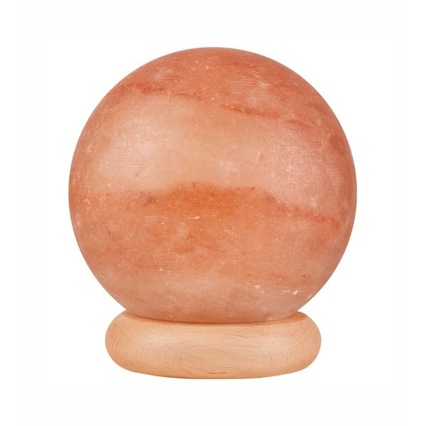 Oranžinė druskos lempa, aukštis 16 cm Sally - LAMKUR-image-3