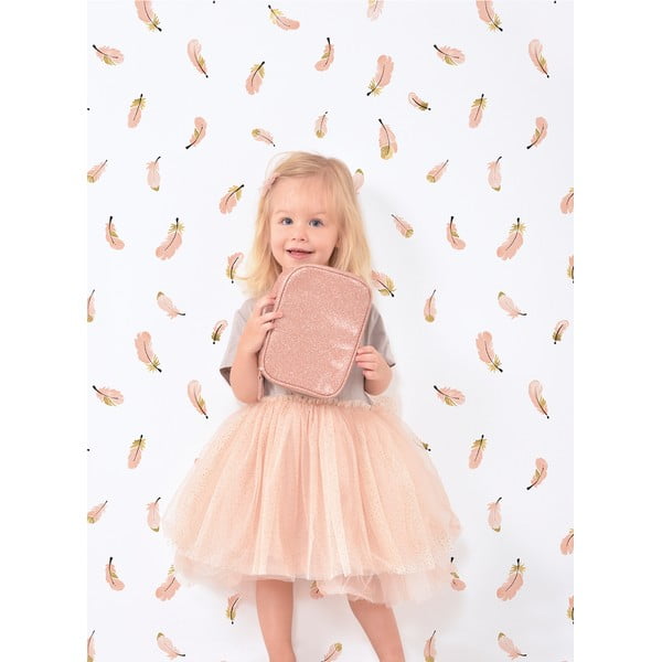 Vaikiški tapetai 10 m x 50 cm Gold Feathers – Lilipinso-image-1