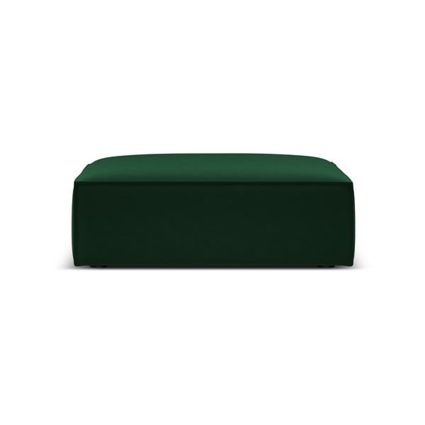 Tamsiai žalios spalvos iš velveto taburetė Vanda – Mazzini Sofas