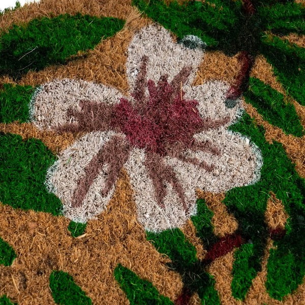 Iš kokoso pluošto grindų kilimėlis 40x60 cm Leafy – Casa Selección-image-1