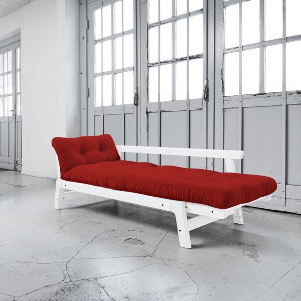 Sofa lova "Karup Step" balta/raudona-image-3