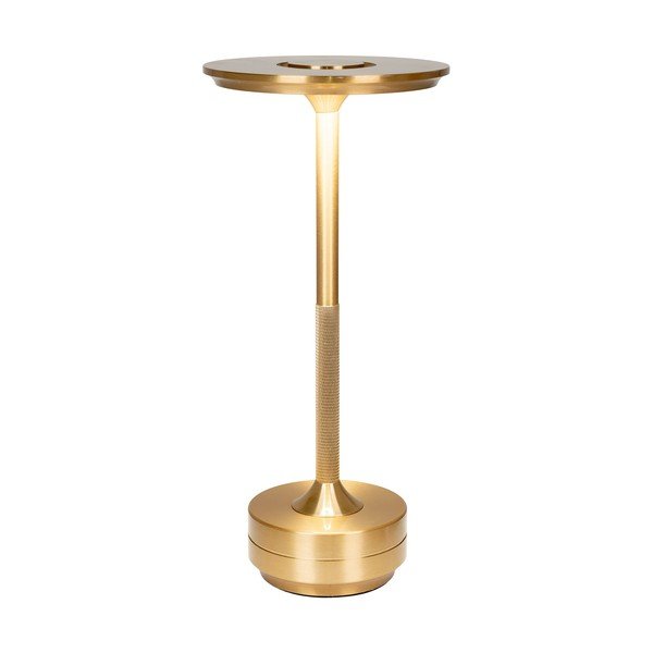 Stalinis šviestuvas auksinės spalvos LED (aukštis 28,5 cm) Shipham – House Nordic-image-4