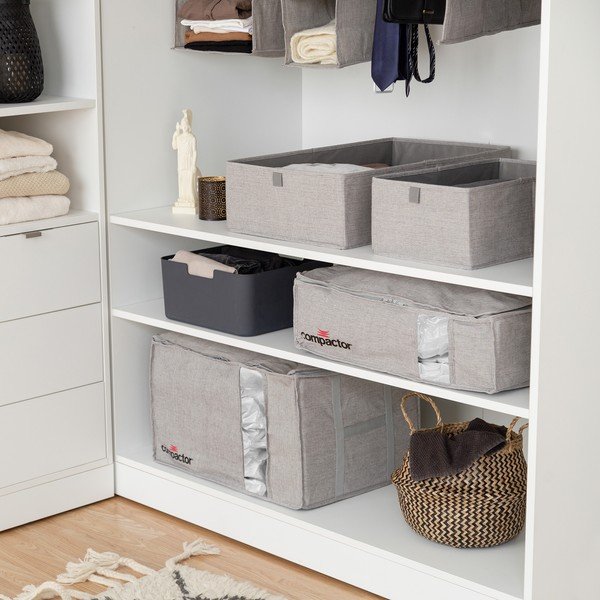 Pilka daiktadėžė Compactor Oxford, 42 x 36 cm-image-1