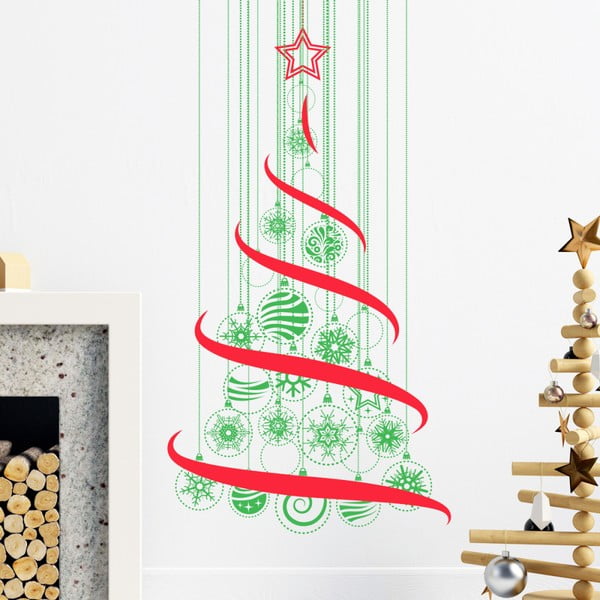 Kalėdinis lipdukas Ambiance Christmas Air, 115 x 60 cm