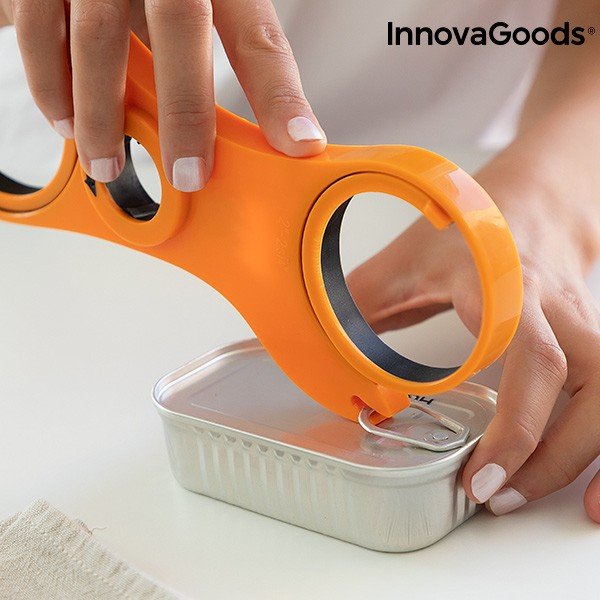 InnovaGoods daugiafunkcinis stiklainių atidarytuvas 5-in-1-image-1
