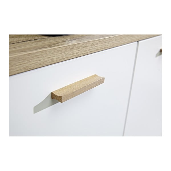 Balta trijų durų komoda Germania Oslo-image-3