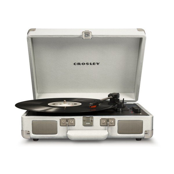 Baltas "Crosley Cruiser Deluxe" patefonas-image-1