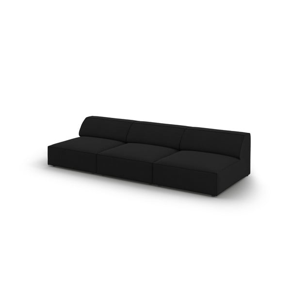 Juoda sofa 240 cm Jodie - Micadoni Home-image-1