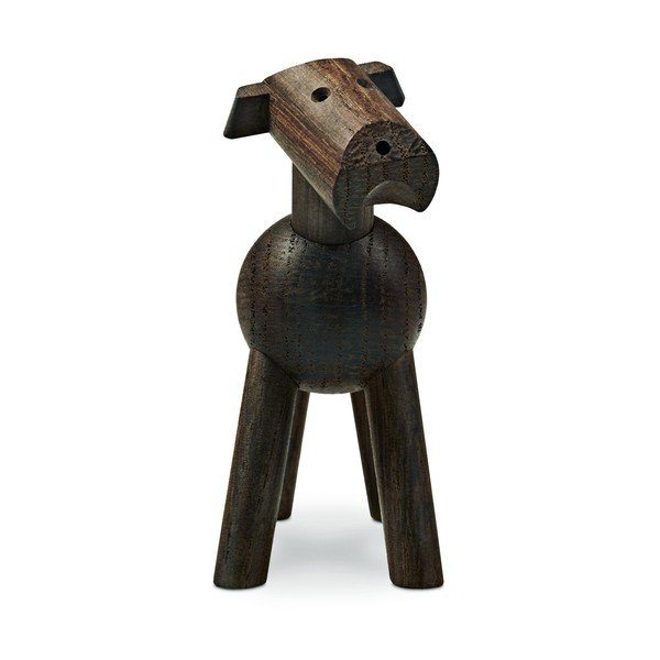 Statulėlė iš ąžuolo masyvo Kay Bojesen Denmark Tim Smoked-image-2