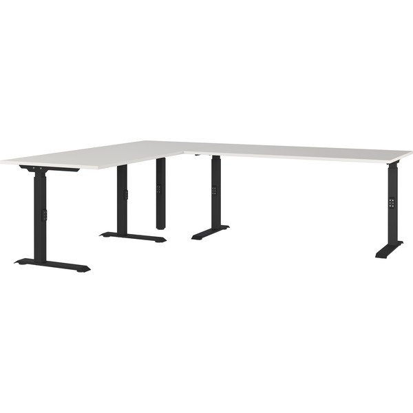 Reguliuojamas aukštis rašomasis stalas 200x240 cm Agenda – Germania