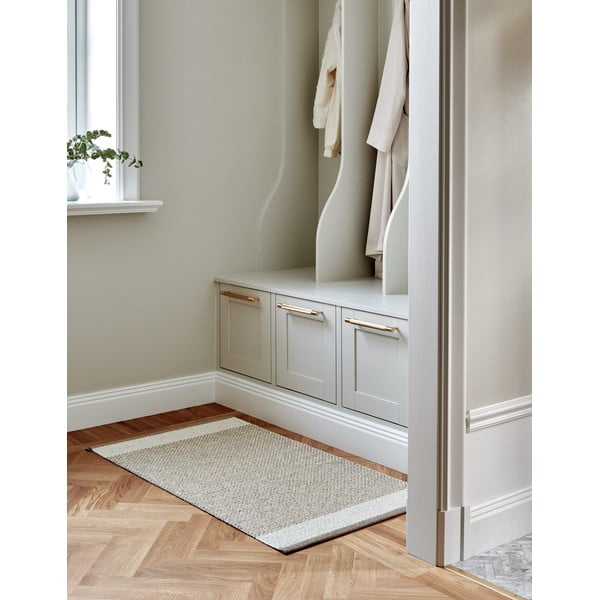 Smėlio spalvos lauko kilimas 70x200 cm Edit Mud Vanilla – Pappelina-image-1