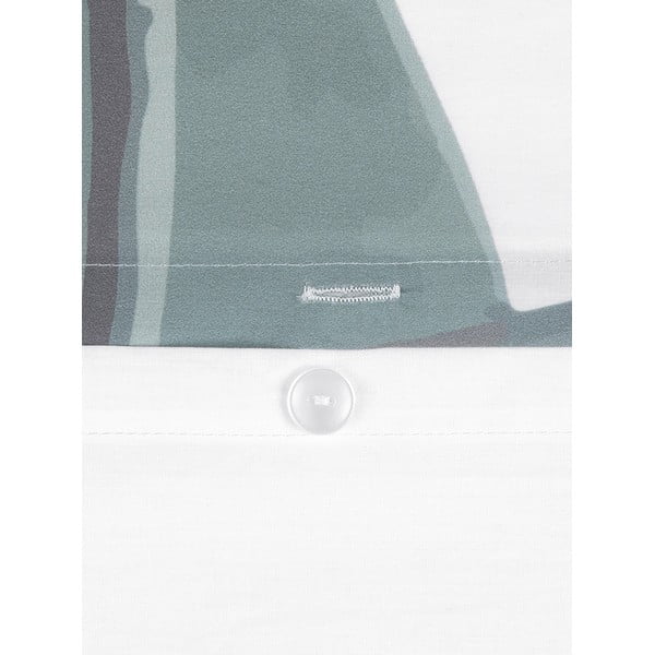 Balta medvilninė perkelio patalynė 200x135 cm Eukalyptus - Westwing Collection-image-3